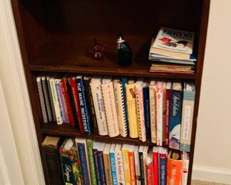 Small bookcase And more cookbooks