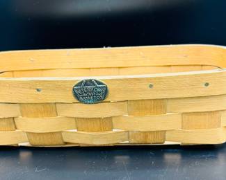 There is a collection of Peterboro Baskets