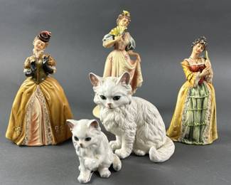 Lot 126 | 3 Antonio Barsato Figures & 2 Lefton Figurines
