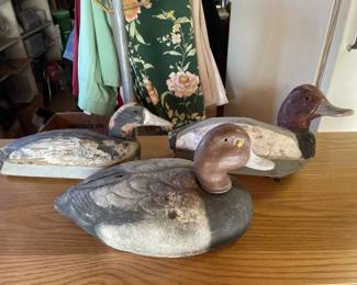 Lot 290 | Wood and Styrofoam Duck Decoys
