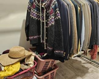 Lot 103 | Clothing Rack, It's Contents & More!
