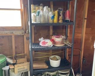 Lot 314 | Shelf & Contents
