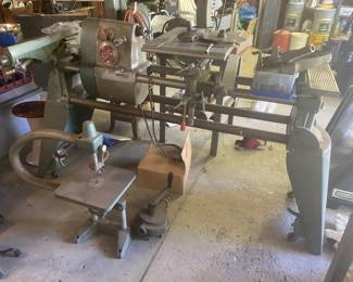 Lot 172 | Shop Smith Band Saw & Lathe Table
