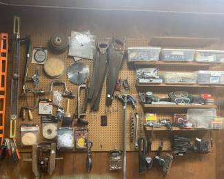 Lot 201 | Large Lot Of Hand Tools, Saws & More
