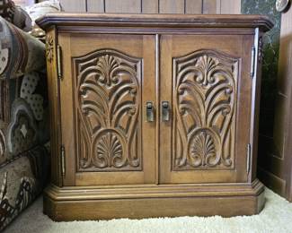 Lot 156 | Antique Wood Carved Side Table
