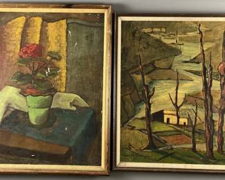 Lot 173 | Two Signed Paintings By Westergaard
