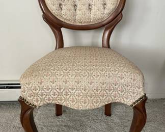 Lot 282 | Antique Wooden Balloon Chair
