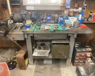 Lot 190 | Contents On Work Bench & Floor
