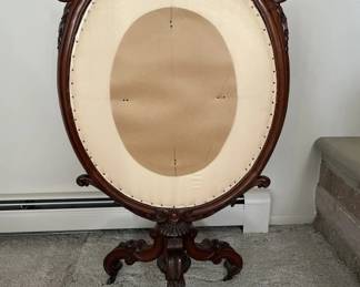 Lot 323 | Antique Wooden Frame Stand on Wheels
