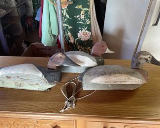 Lot 266 | 3 Duck Decoys and 1 Weight
