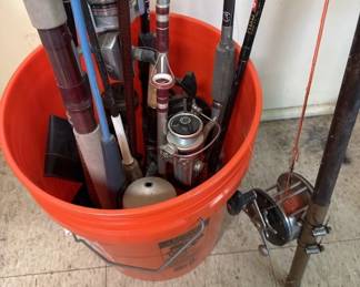 Lot 341 | Various Fishing Poles
