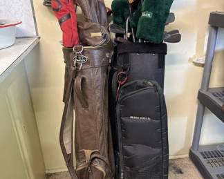 Lot 336 | Vintage Golf Clubs
