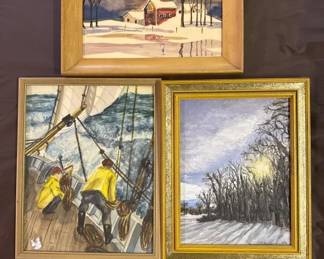Lot 276 | Various Canvas Paintings
