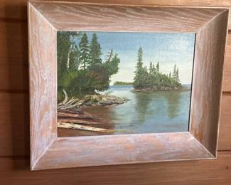 Lot 47 | Framed Oil Painting
