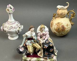 Lot 436 | Vintage Porcelain Hand Painted

