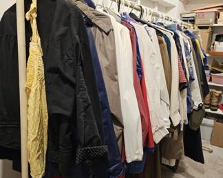 Lot 55 | Clothing Rack & Its Contents
