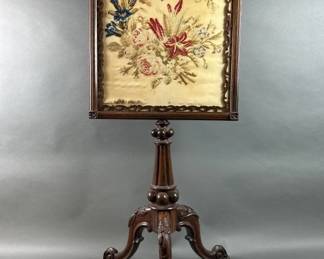 Lot 255 | Antique Victorian Carved Walnut Frame Stand
