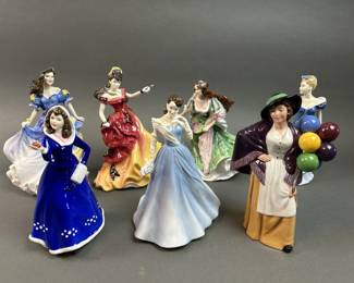 Lot 406 | Vintage 80s-90s Royal Doulton Figurines
