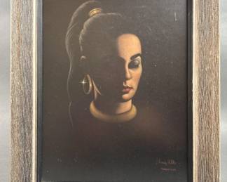 Lot 292 | Copy Of Original Velvet Painting By J. Craig Hills
