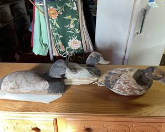 Lot 247 | 3 Duck Decoys and 1 Weight
