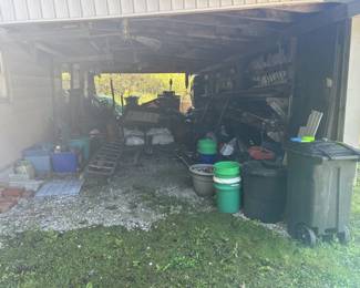Lot 88 | Contents Of Garage Over Hang
