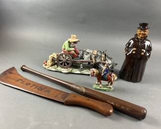 Lot 138 | Capodimonte Sculpture, Liquor Decanter & More
