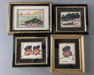 Lot 66 | Four Signed Paintings by Yeh-Jau Liu
