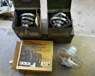 Lot 127 | 2 Vintage Skill Saws & More
