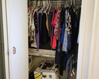 Lot 223 | Contents of Closet, Clothing, Sewing & More!
