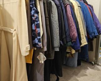 Lot 87 | Clothing Rack & It's Contents
