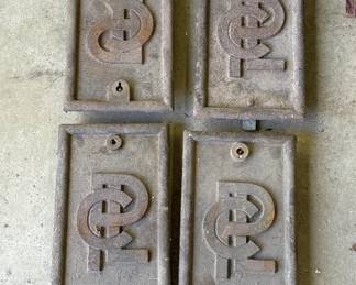 Lot 136 | Vintage Cast Iron Covers
