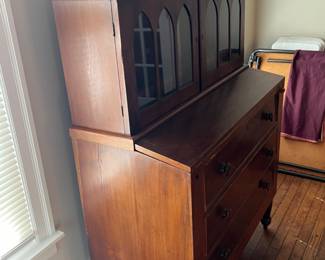 Antique Gothic Revival China Cabinet - $400 - Value Range ($800-$1500). Priced to sell. 