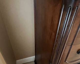 Antique Mahogany Serpentine Chest of Drawers - $250 - Value $500 to $1,200. 