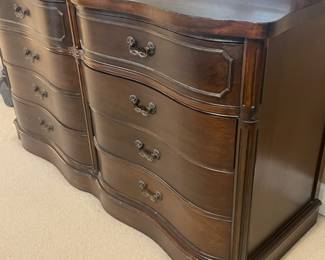 Vintage Wooden Dresser w/ Mirror - $150 - Value $300-$600