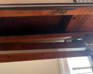 Vintage Mahogany Flip-Top Table - $100 - Value $200-$500. 