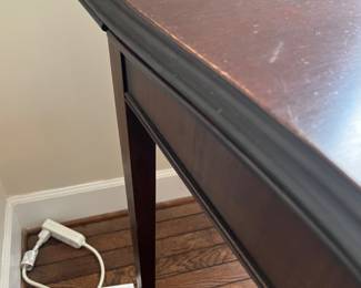 Vintage Mahogany Flip-Top Table - $100 - Value $200-$500. 