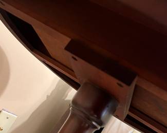 Vintage Round Mahogany Side Table - $75 - Value $150-$300