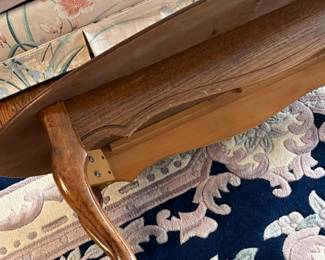 Vintage Oval Wooden Coffee Table - $50 - Value $100-$300 