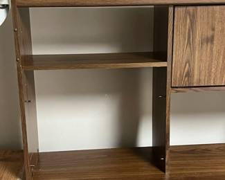 MCM Wooden Desk w/ Hutch - $50 - Value - Value $200 to $500. 