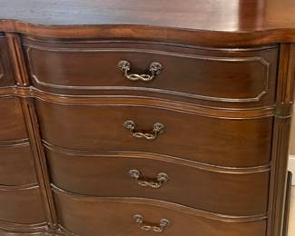 Vintage Wooden Dresser w/ Mirror - $150 - Value $300-$600