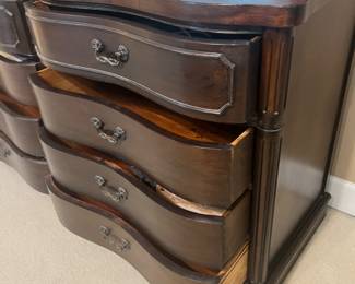 Vintage Wooden Dresser w/ Mirror - $150 - Value $300-$600