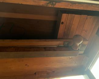 Vintage Mahogany Flip-Top Table - $100 - Value $200-$500. 