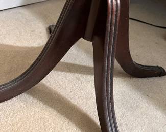 Vintage Round Mahogany Side Table - $75 - Value $150-$300