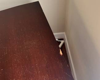 Vintage Mahogany Flip-Top Table - $100 - Value $200-$500. 