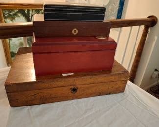 Antique Wood Boxes