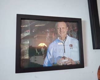 Autographed Bryan Harsin photo Auburn Head Coach