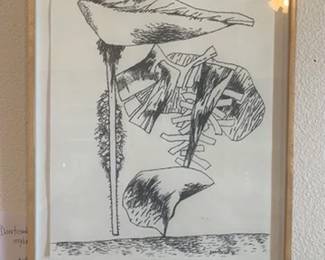 Michael Dvortcsak  American | 1937 - 2019, Pen on Paper