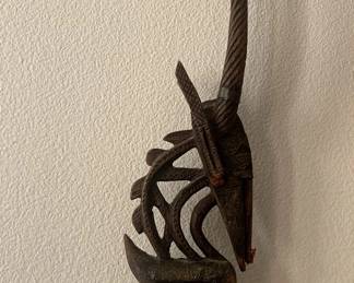 West African Mali Carved Antelope