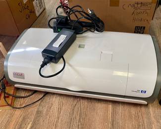 Cricut machine with many accessories