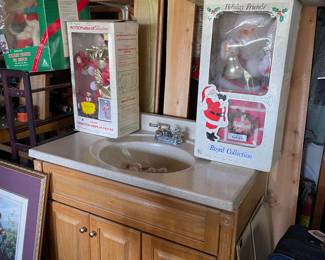 Vanity and Christmas items